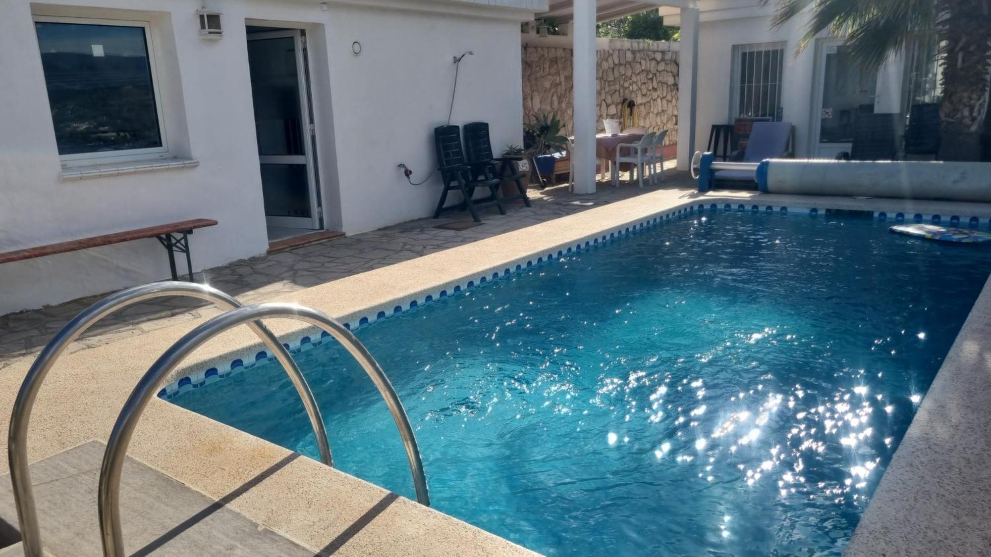 Haus Mit Pool Und Meerblick Altea Eksteriør billede
