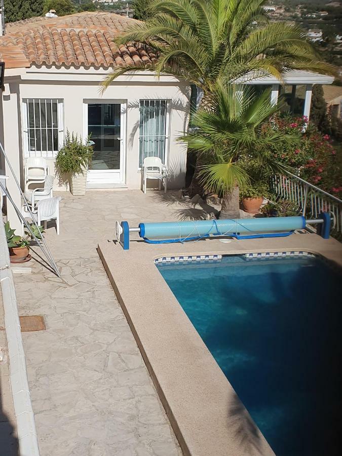 Haus Mit Pool Und Meerblick Altea Eksteriør billede